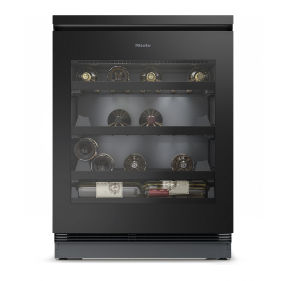 MIELE KWTUS 7054 F Μαύρο Εντοιχιζόμενος Συντηρητής Κρασιών